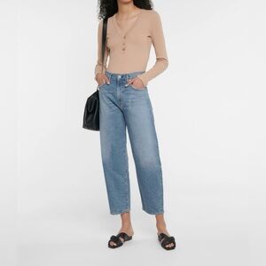 Citizens of Humanity - Scarlett stretch cotton-blend top - Size Large